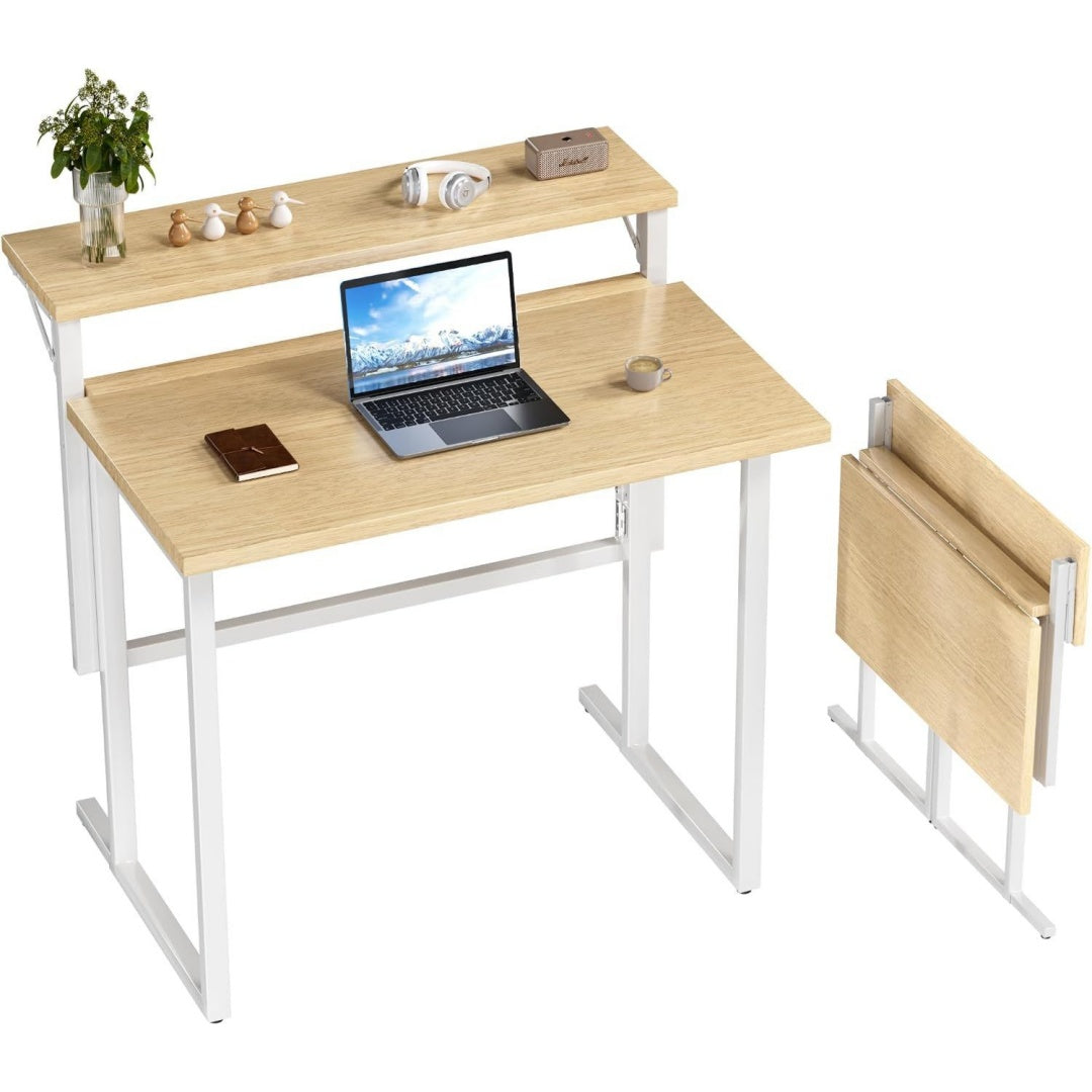 Chaleureux, bureau design beige style moderne