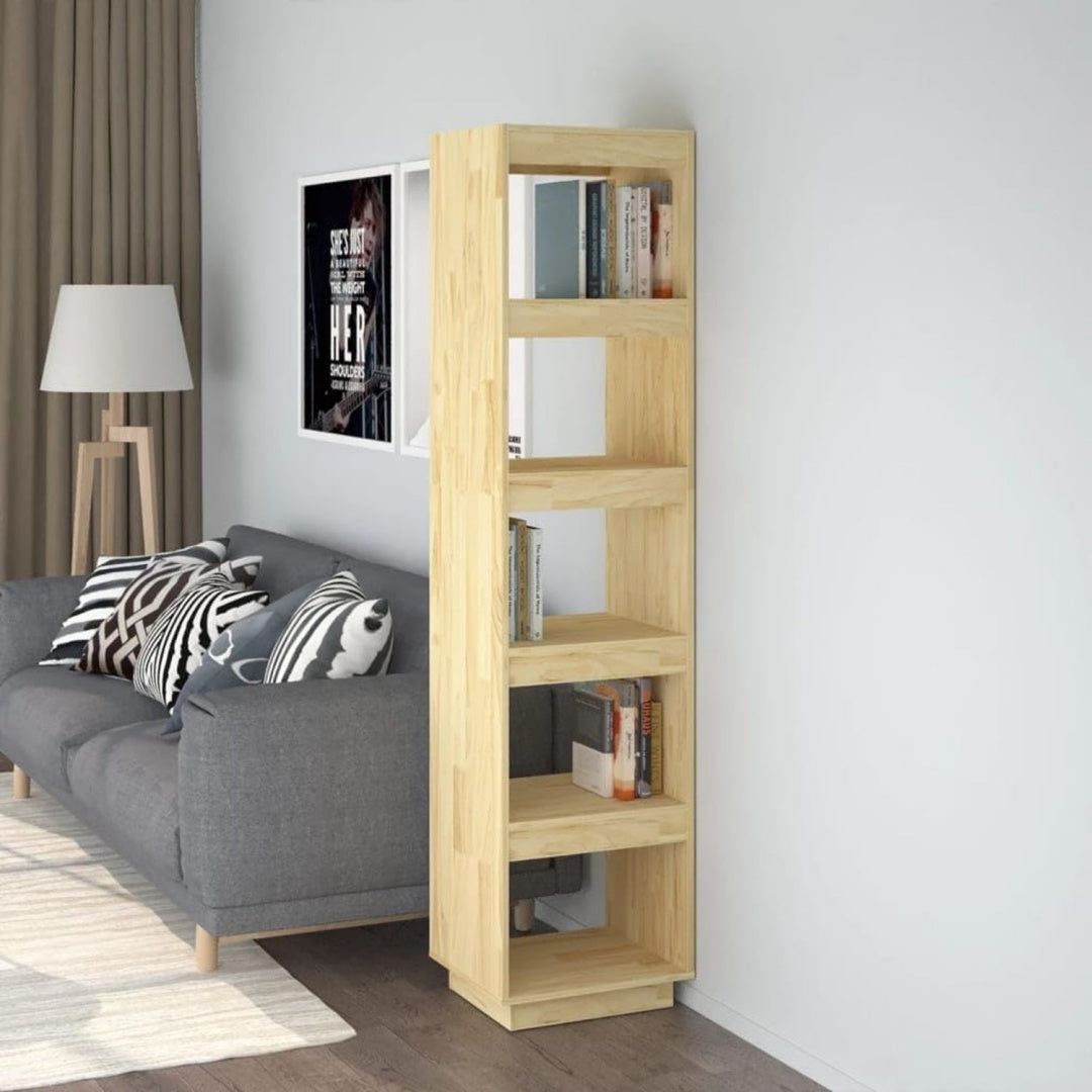 Buffet gris clair 40 x 35 x 167 cm