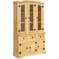 Buffet marron 3 tiroirs et 6 portes