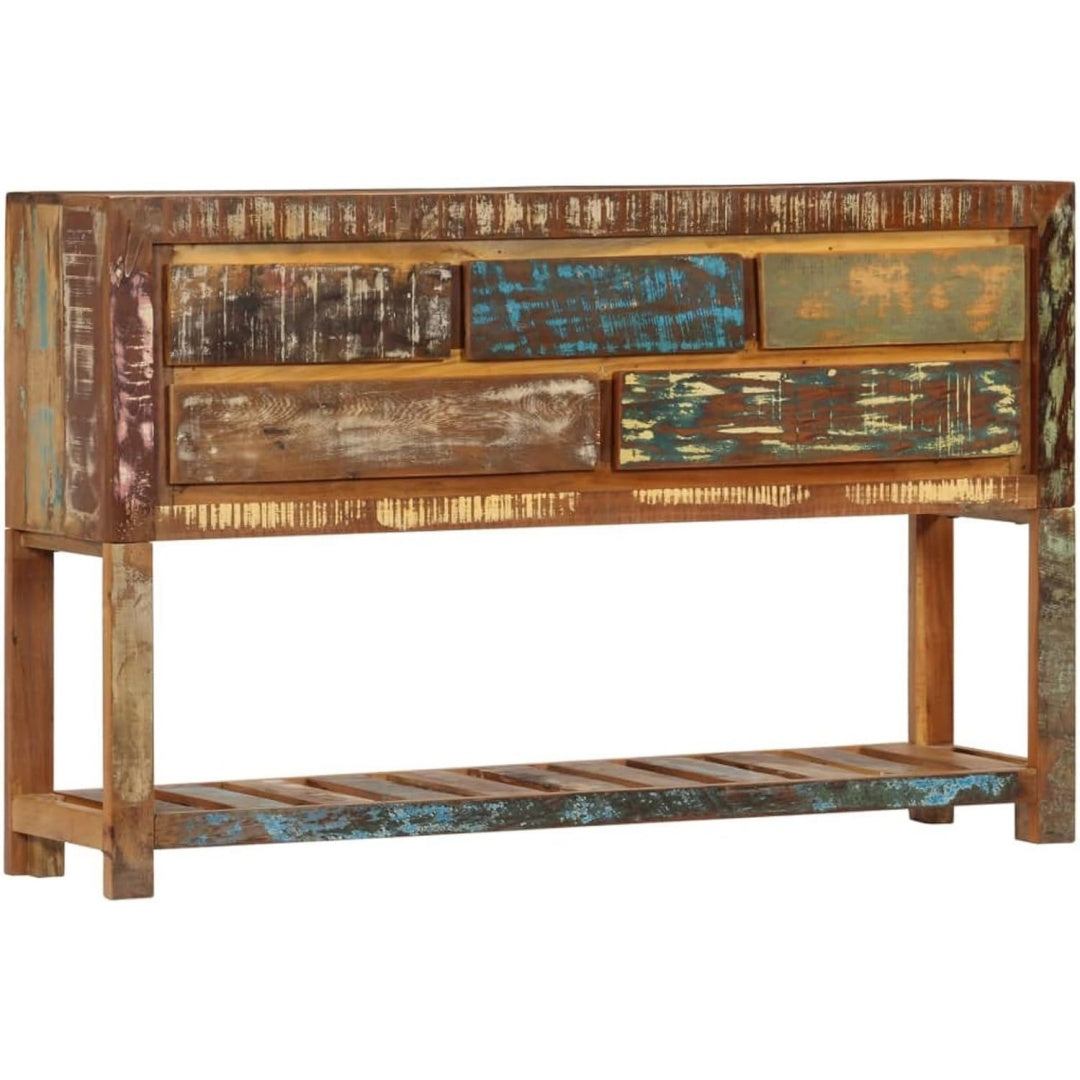 Buffet de rangement esprit rustique marron