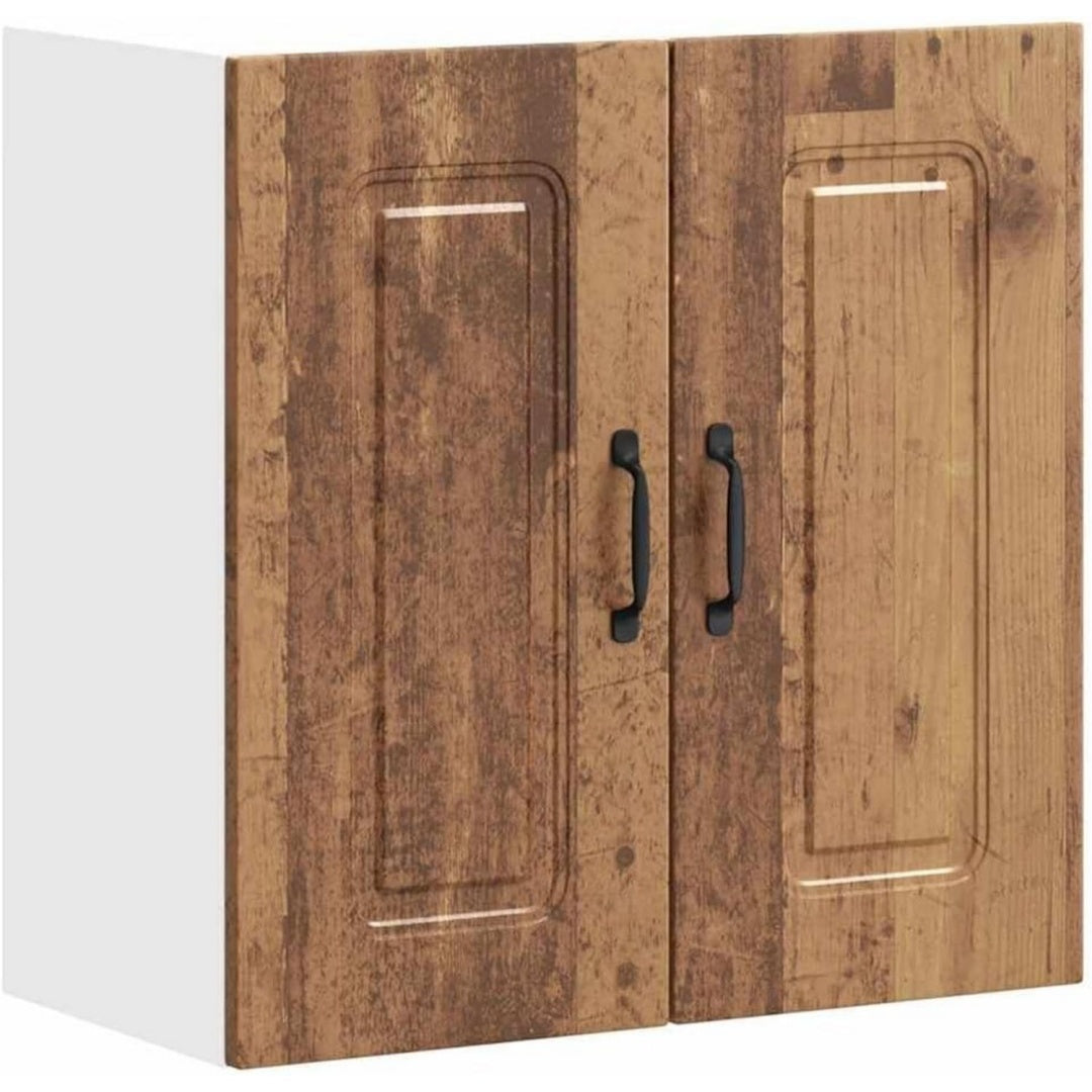 Meuble grand espace de rangement marron