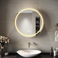Rangez avec ce penderie miroir gris en bois