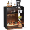 Cave a vin bordeaux 6 etageres, ideal pour salon et cuisine