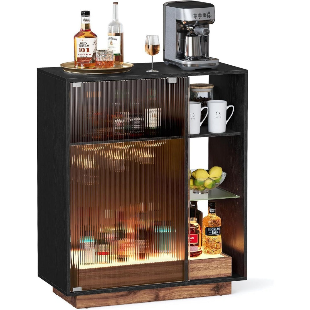Cave a vin bordeaux 6 etageres, ideal pour salon et cuisine
