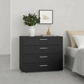 Coffre a tiroirs Grise 40.25 x 80.2 x 68.1 cm