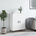 Buffet gris clair 69.5 x 34 x 90 cm tendance