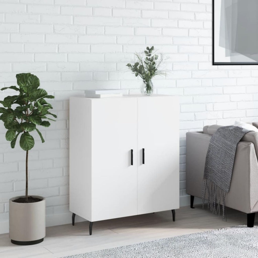 Buffet gris clair 69.5 x 34 x 90 cm tendance