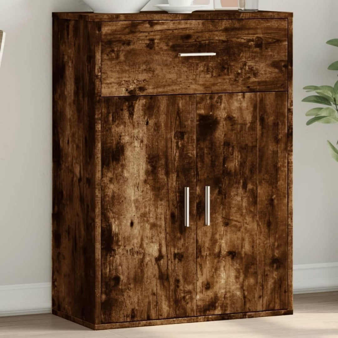 Buffet tendance marron installation murale