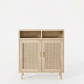 Buffet contemporain gris clair
