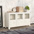 Style industriel buffet structure metallique pour le salon
