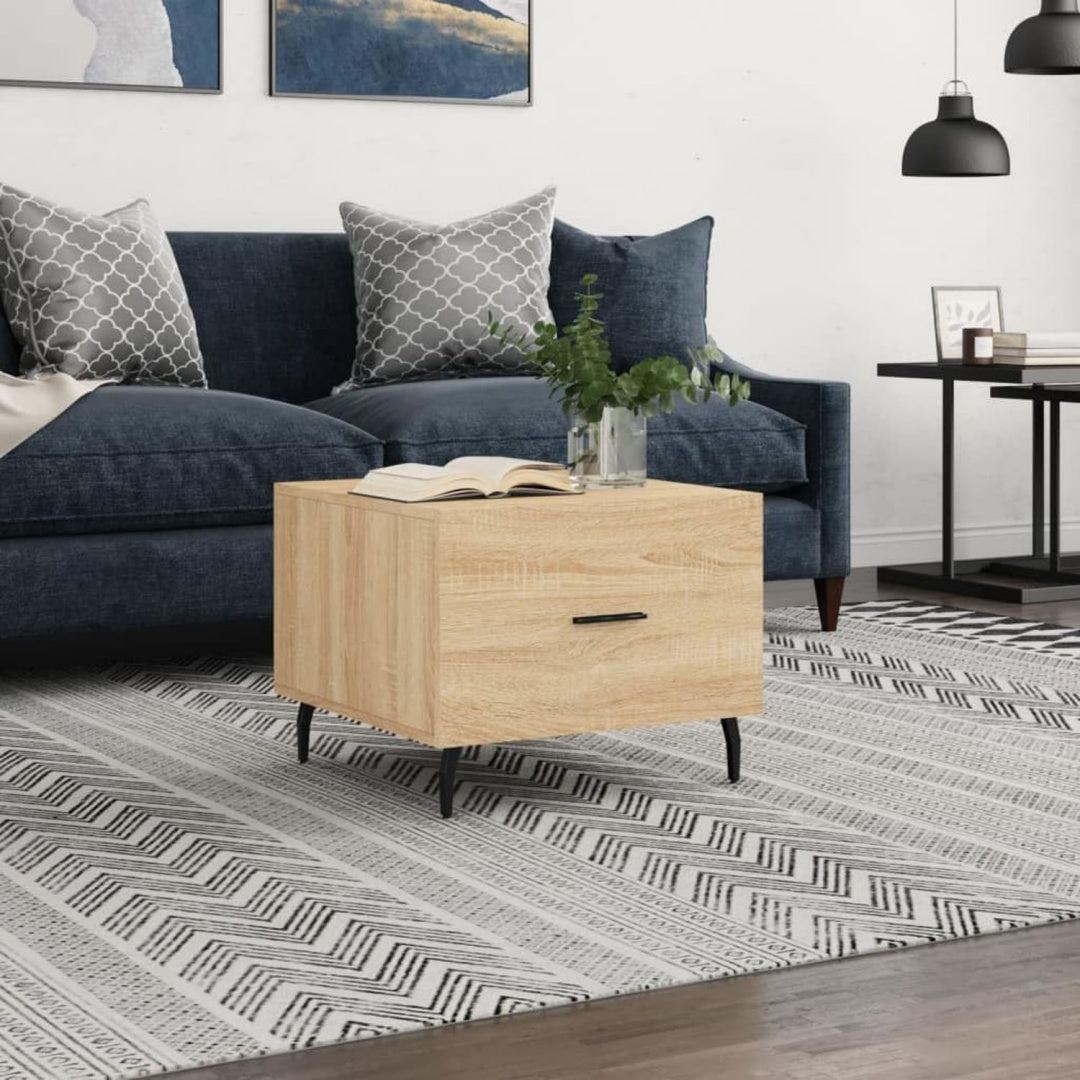 Table basse gris 50 x 50 x 40 cm minimaliste