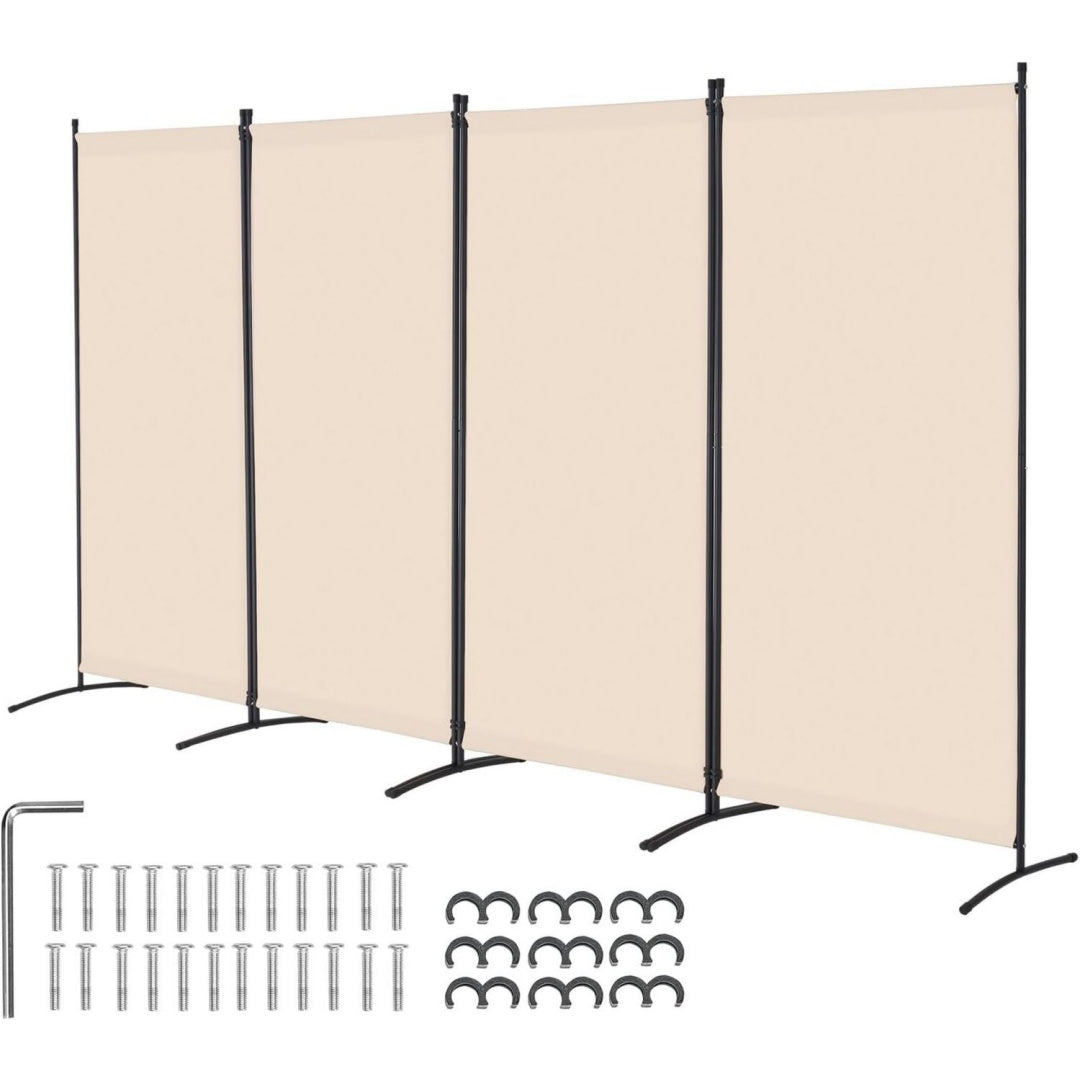 Cloison separative rangement rose moderne