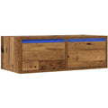 Meuble TV marron elegant bois d'ingenierie 75 x 35.5 x 25 cm