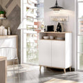 80 x 40 x 102 cm, gris clair credence en bois